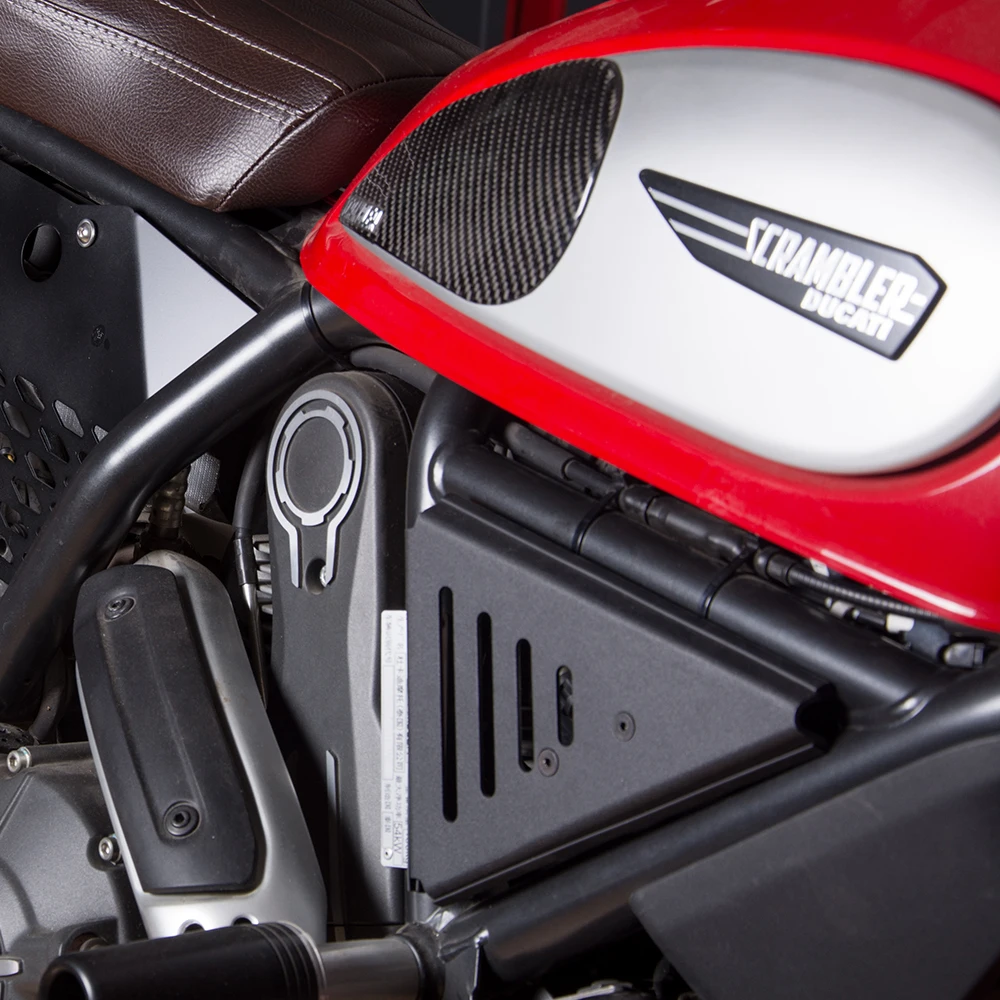 MOTO4U для Ducati скремблер 1 пара мотоциклетная боковая панель обтекатель крышка батареи рамка защита Airbox крышка аксессуары