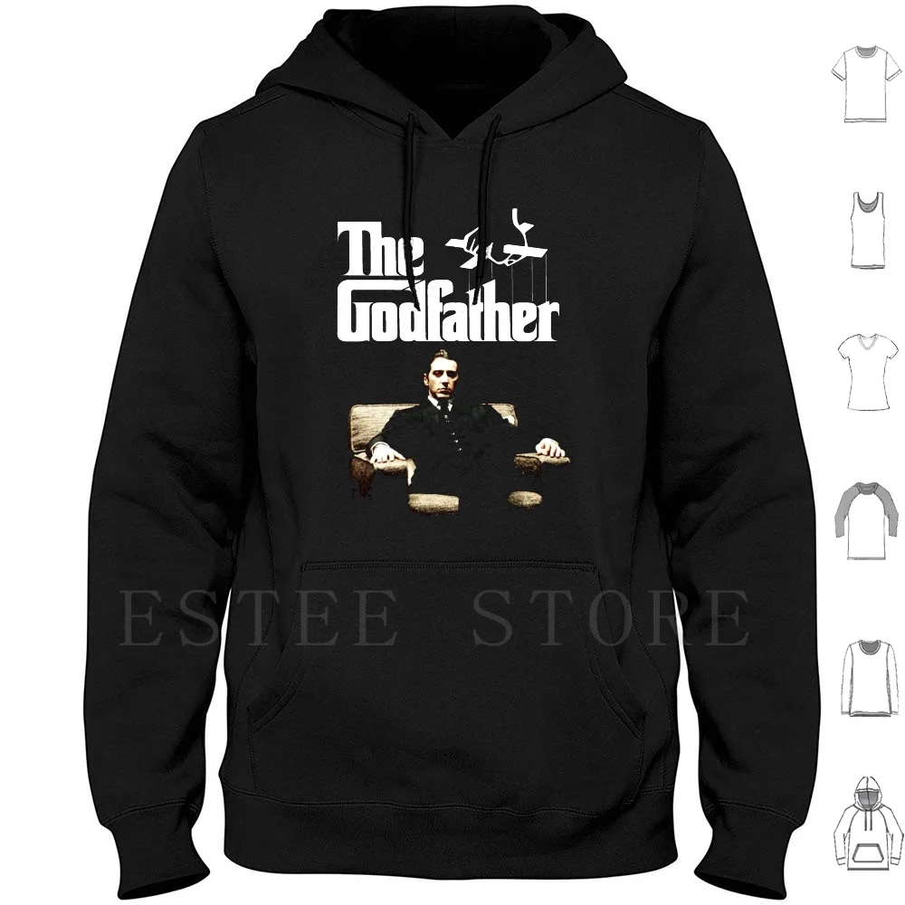 Il Padrino Corleone Felpe Con Cappuccio Il Padrino Padrino Al Pacino Gangster Gangster Scarface Amazon Cannoli Robert De