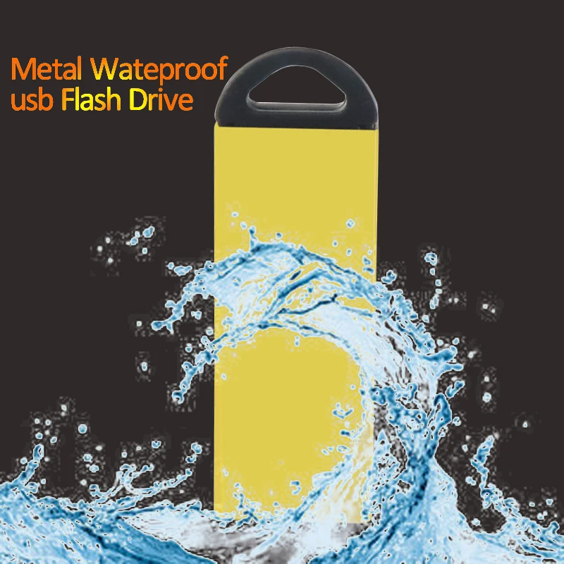 Металлический флеш-накопитель USB объемом 128 ГБ, память объемом 64 ГБ, 32 ГБ, 16 ГБ, 8 ГБ, флешка, флешка Usb 2,0
