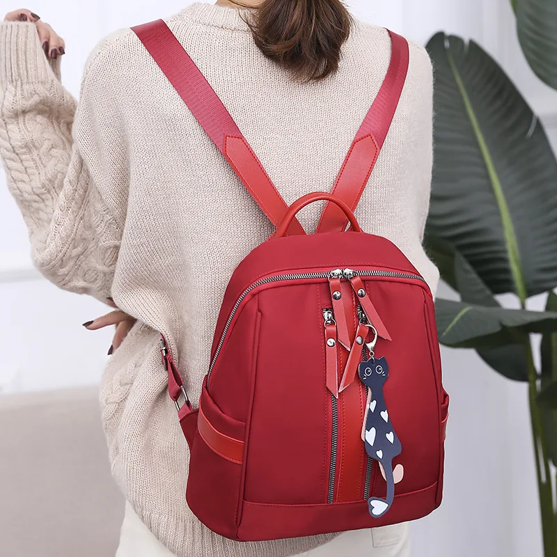 

Backpack Women's 2019 New Style Korean-style Fashion Multi-functional Versatile Oxford Cloth Bag Women's Lightweight Backpack