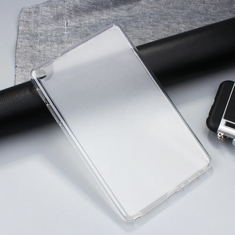 Чехол для планшета для Samsung Galaxy Tab A 8,0 дюймов 2019 крышка ультра тонкий силиконовый прозрачный чехол из искусственной кожи для SM-T290 T295 T297 Funda