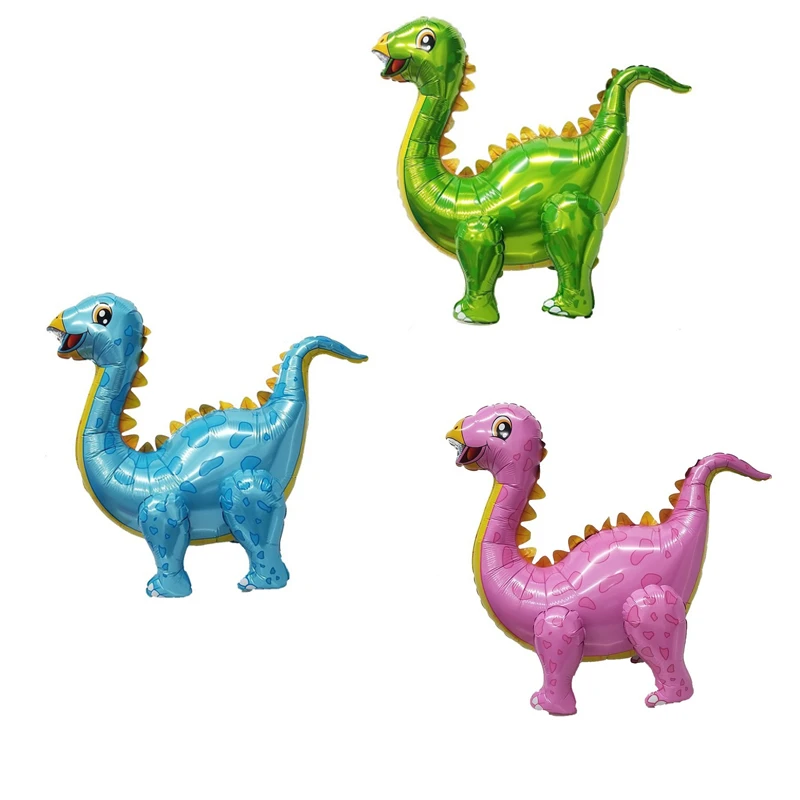 

1pcs Dinosaur Balloon Manual Stitching Stereoscopic Jungle First Birthday Boy Safari Party Decoration Decorations Kids Globos