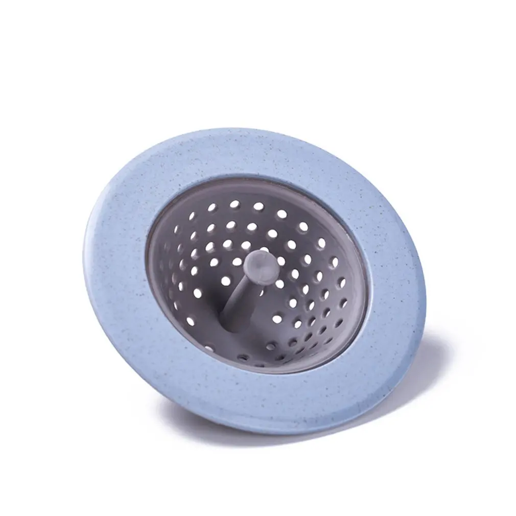 

Round Floor Drain Cover water filter Hair Catcher Strainer cork for kitchen silicone sink Bathroom Anti-blocking dropshipping