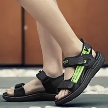 

2021 New Children's Sandals Summer Kids Boys Casual Shoes Breathable Mesh Velcro Casual Boys Sandals Kids Boys Sneakers TLX25