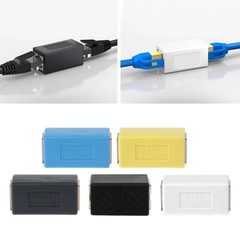 

RJ-45 Female To Female Coupler Cat6 8P8C Ethernet Lan Network Extension Adapter