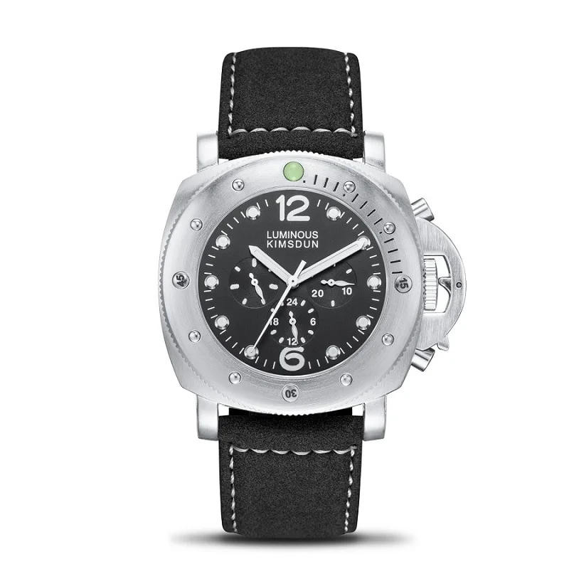 Rolexable Automatic Mechanical Men's Watches 24 hours week skeleton Waterproof Men Watch reloj automatico de hombre - Цвет: 4