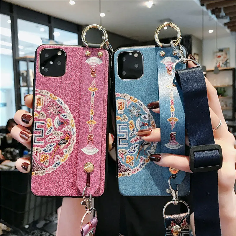 Модный счастливый защитный чехол для телефона iPhone 11 Pro XS Max XR X старинный браслет s 8