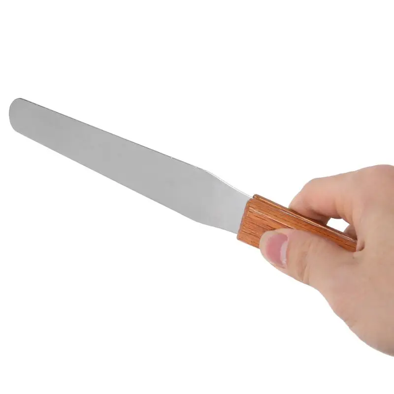 Нержавеющая сталь Чернила клей-краска нож для смешивания нарисовать Шпатель скребок текстуры " 5" " 9" 1" и Прямая поставка