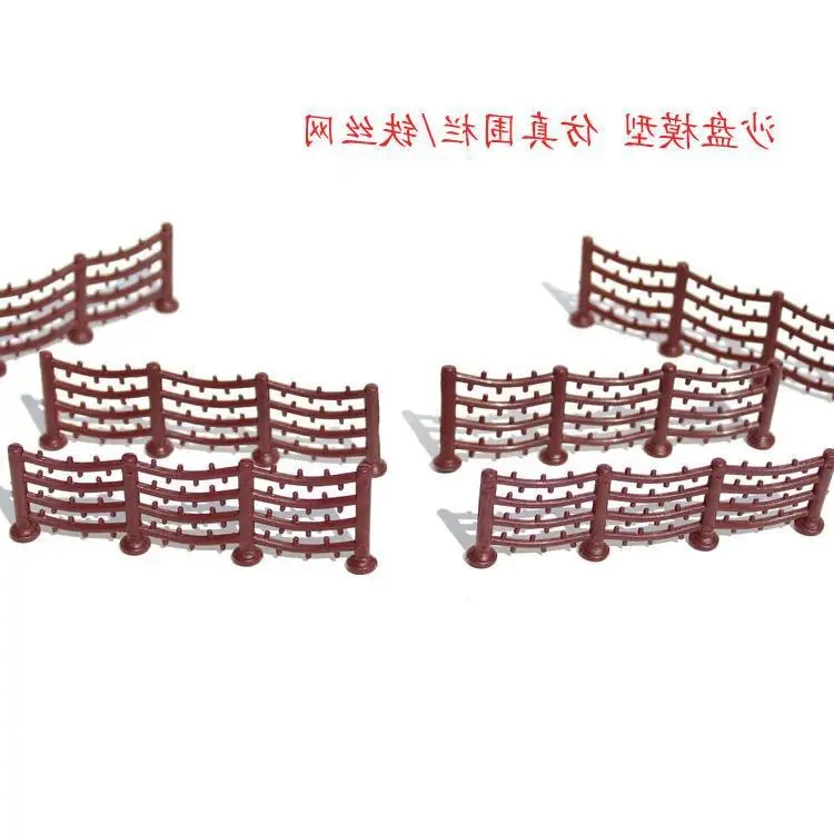

Model Military Sand Table Model Parts Fence/Small/National Flag/Sandbags/Road Signs/