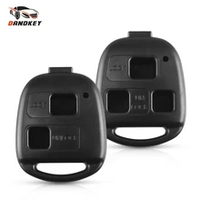 Пульт дистанционного управления Dandkey 2/3 кнопки для Toyota Land Cruiser YARIS CAMRY RAV4 Corolla PRADO для Lexus RX300 ES300 LS400 GX460