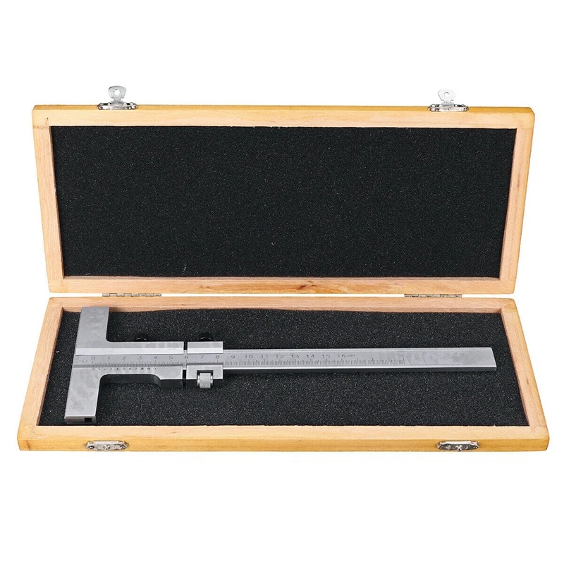 

160mm Stainless Steel Measure Guage Marking Vernier Caliper Scraper Tool Range