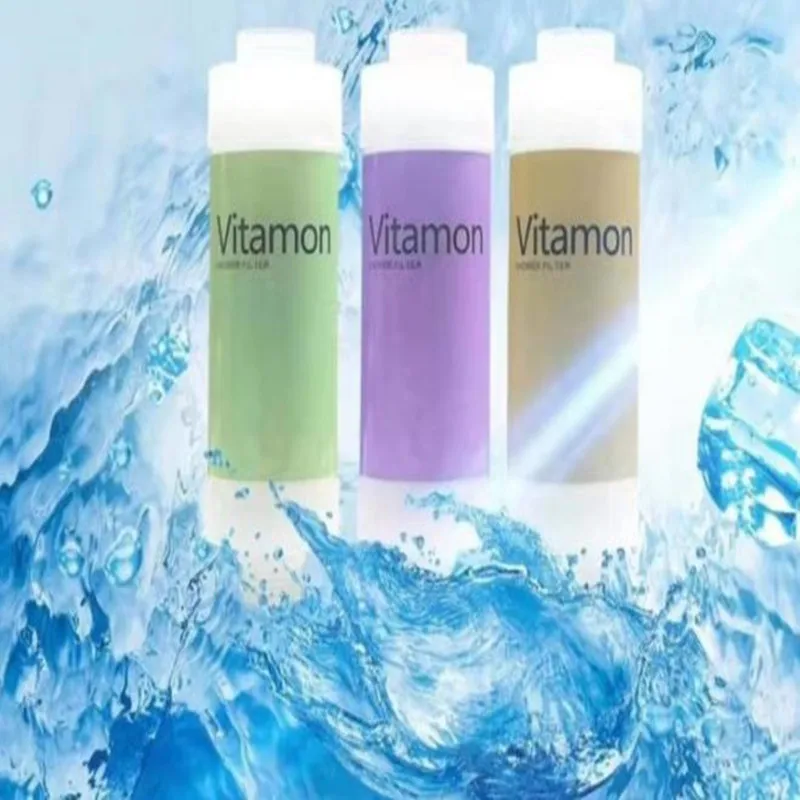 

Elimination of chlorine vitamin C aromatherapy shower water filter element for connecting shower head