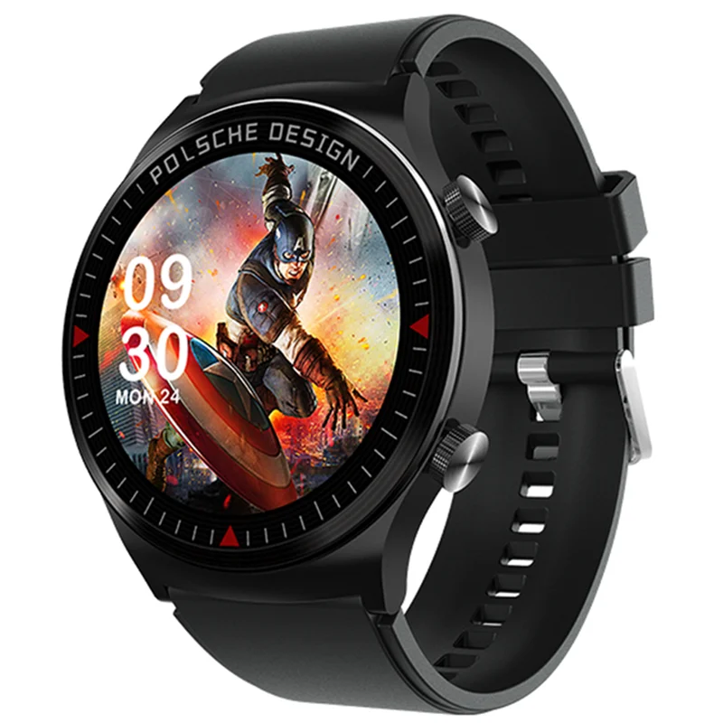 Smart Watch HW26 AMOLED Display Men Sport Clock Bluetooth Make Call Music Play Wristband Heart Rate Monitor Women Smartwatch 
