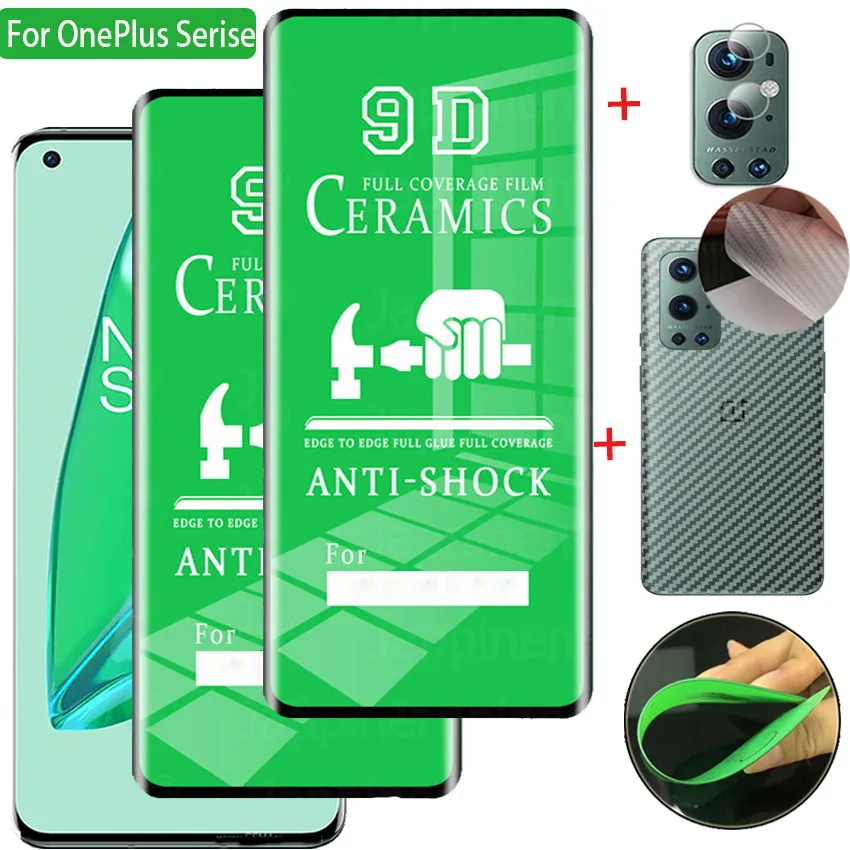 HD Керамическое стекло для oneplus 9 Pro Защитная пленка экрана nord 2 CE гибкое 9RT Задняя 9R