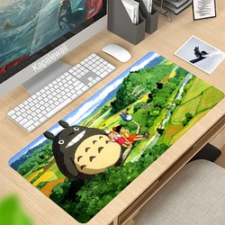 Grand tapis de souris 900x400 en caoutchouc avec bord de verrouillage, parfait pour le bureau 