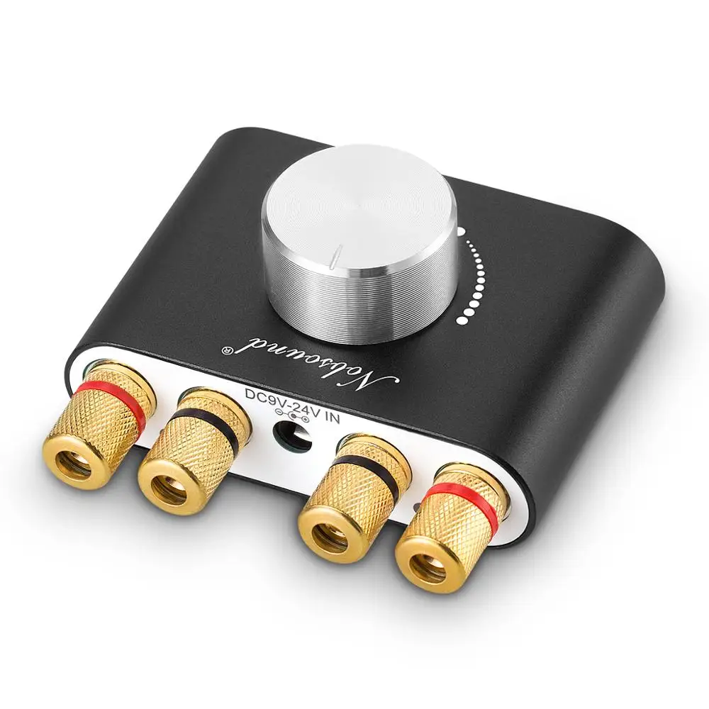 Nobsound Мини Bluetooth 5,0 цифровой усилитель Hifi стерео беспроводной аудио приемник усилитель мощности 50 Вт+ 50 Вт Автомобильные звуковые усилители - Цвет: Without power supply