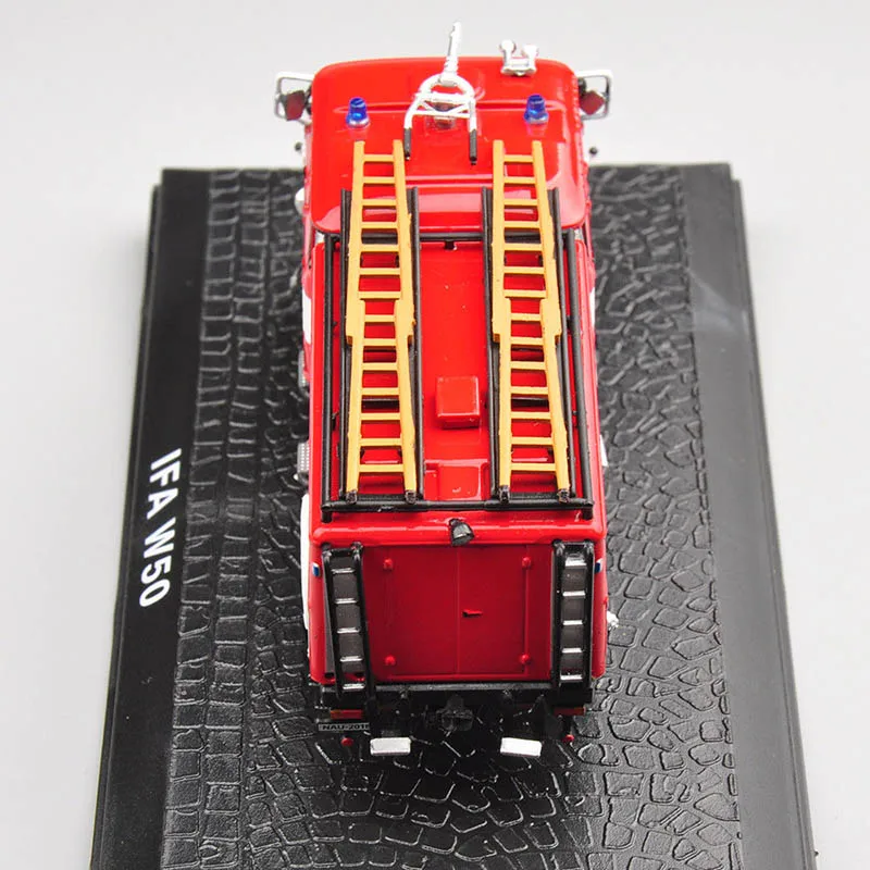 1/72 моделирование сплава модель пожарного грузовика игрушечные машинки IFA W50 облако лестница автомобиль коллекция игрушки автомобиль