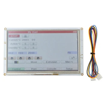 

Clone 7Inch PanelDue 7I Integrated Paneldue Colour Press Sn Controllers for DuetWifi Duet 2 Ethernet