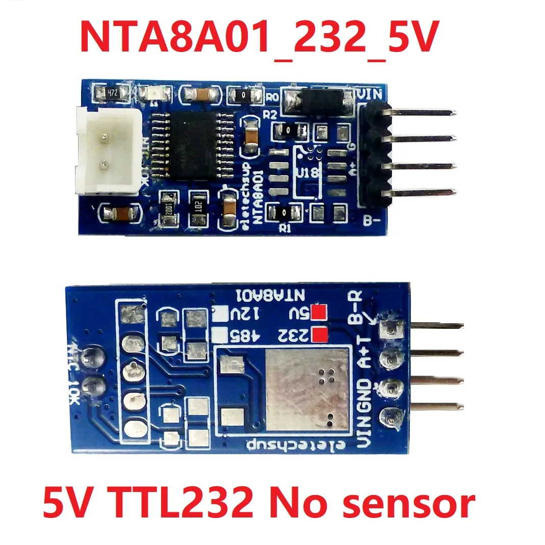 20-125 Цельсия RS485 ttl RS232 Температурный датчик преобразователя модуль для 10 к 3950 NTC Термистор резистор Замена DS18B20 PT100 - Цвет: 5V  TTL232