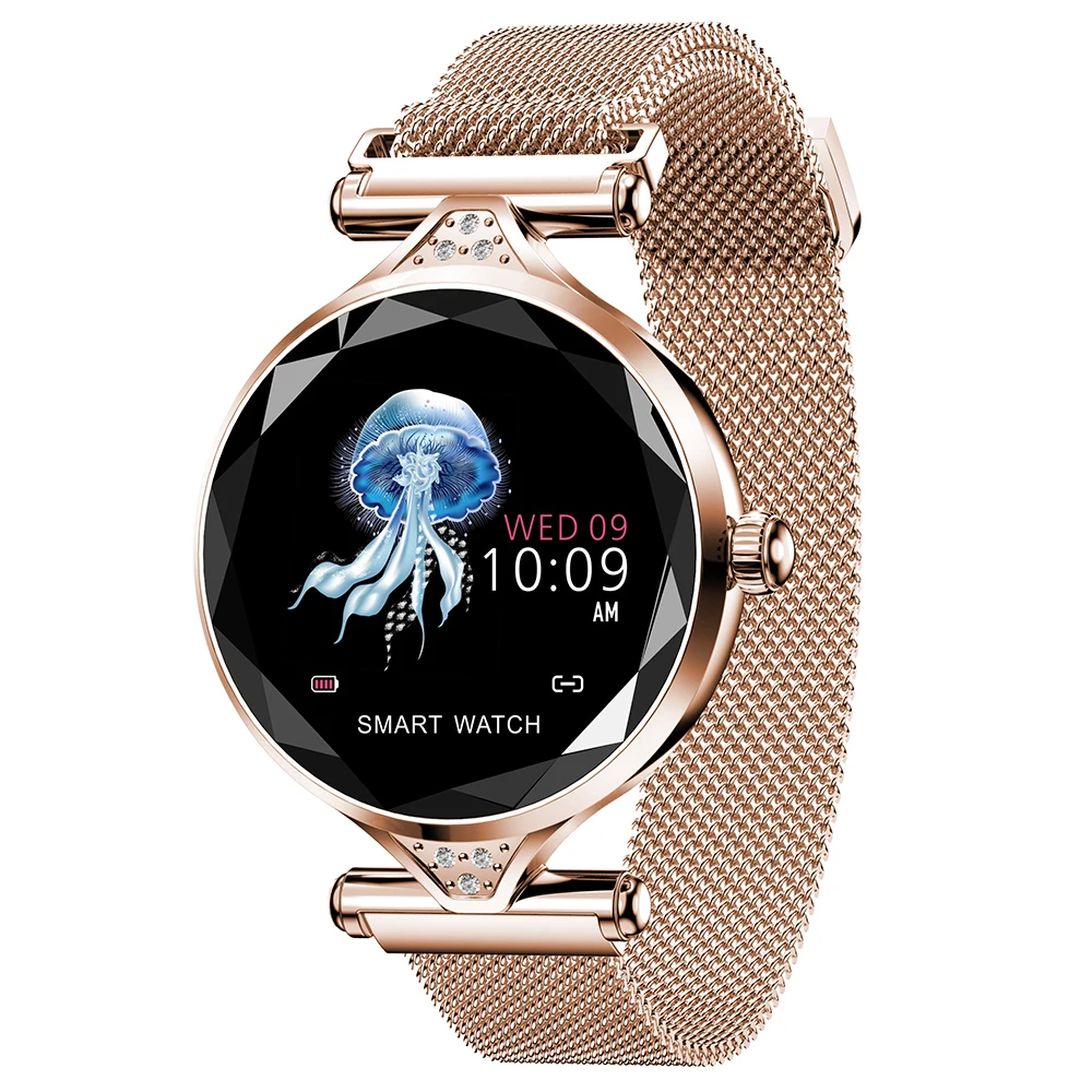 H1 Смарт-часы модные женские туфли сердечного ритма фитнес-Монитор артериального