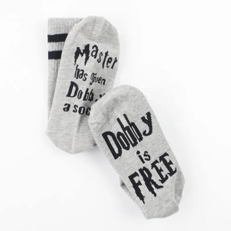 1 пара унисекс, женские и мужские вязаные носки с буквенным принтом, удобные носки до середины икры NOV99