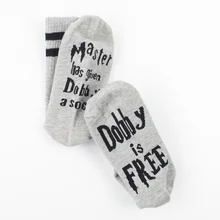 1 пара унисекс, женские и мужские вязаные носки с буквенным принтом, удобные носки до середины икры NOV99