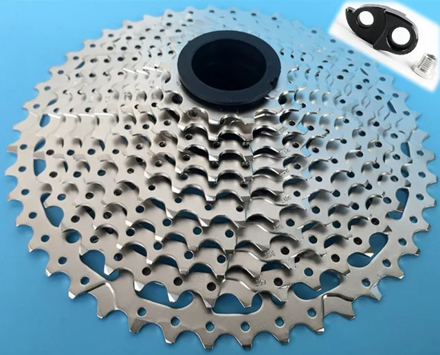 Original SunRace 11-speed cassette CSMS8 CSMX8 11-46T bicycle cassette flywheel for Shimano SRAM flywheel Sunrace 11-46 11s cass - Цвет: MS8 Silver with Hook