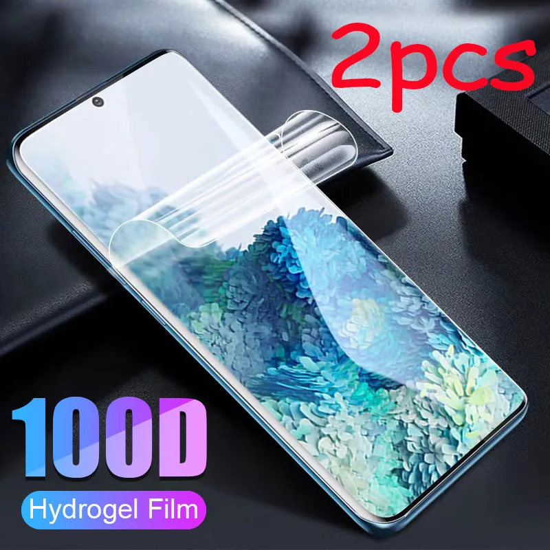 Гидрогелевый экран 100D для Samsung Galaxy S20 Ultra S20Plus Защитная пленка экрана S10 lite s10plus e note10