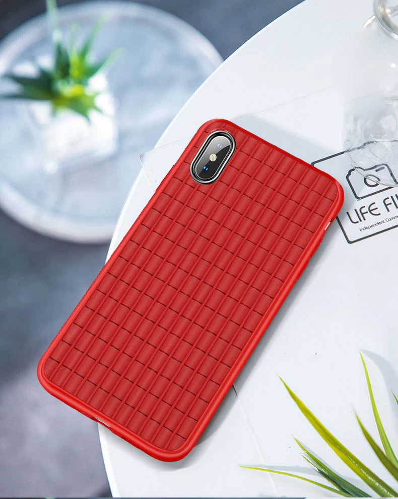 Case For iPhone X Xr Xs Max Cover Fashion Breathable Shutter Skin Heat dissipation Slim Cover For iPhone 7 8 Plus 6 6S Plus Case (12)