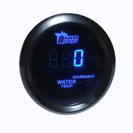

2-Inch 52 Mm Black And White with Pattern Case Blueray with Numbers Explicit Water Thermometer Automobile Instrument Panel Modif