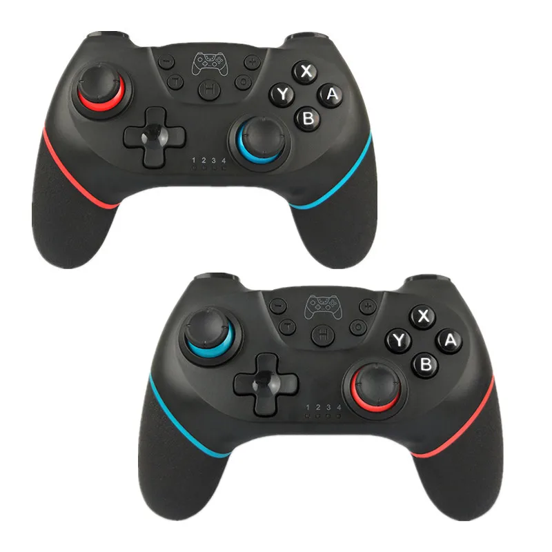 two gamepad Беспроводной джойстик Нинтендо переключатель Pro консоль Bluetooth игровой контроллер для nintendo коммутатор хост геймпад - Цвет: two gamepad