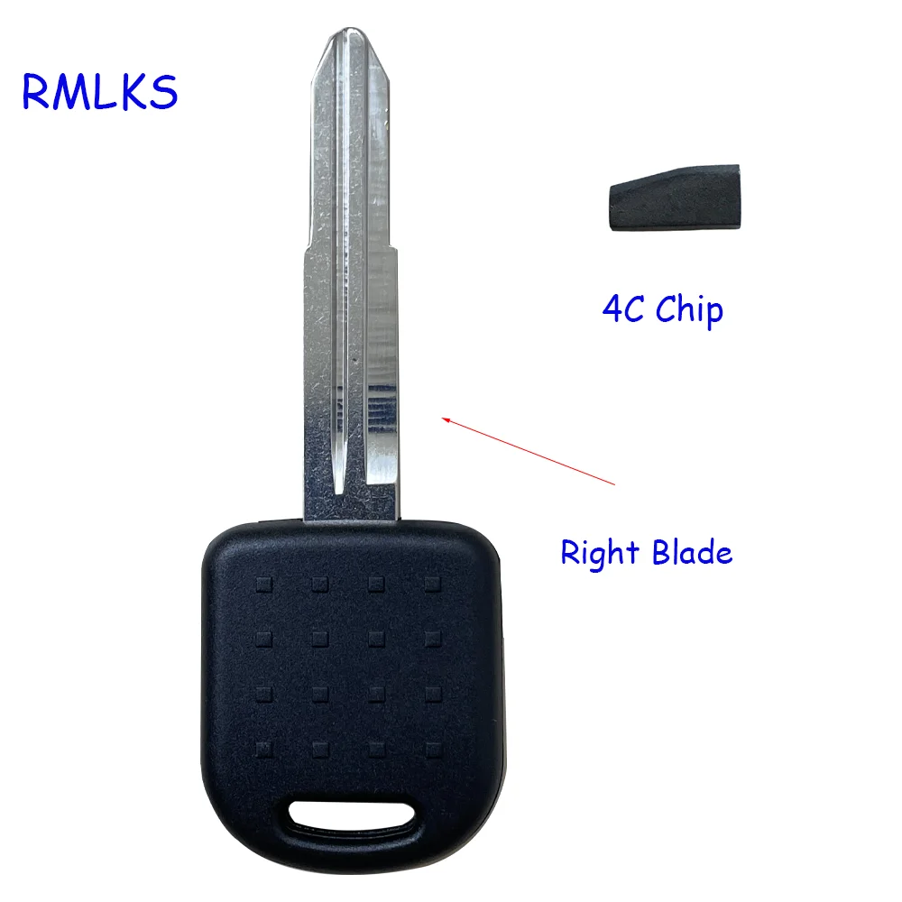 Transponder Key With Chip ID4C Uncut Blade for Suzuki Alto Baleno Grand Vitara Right Left Blade