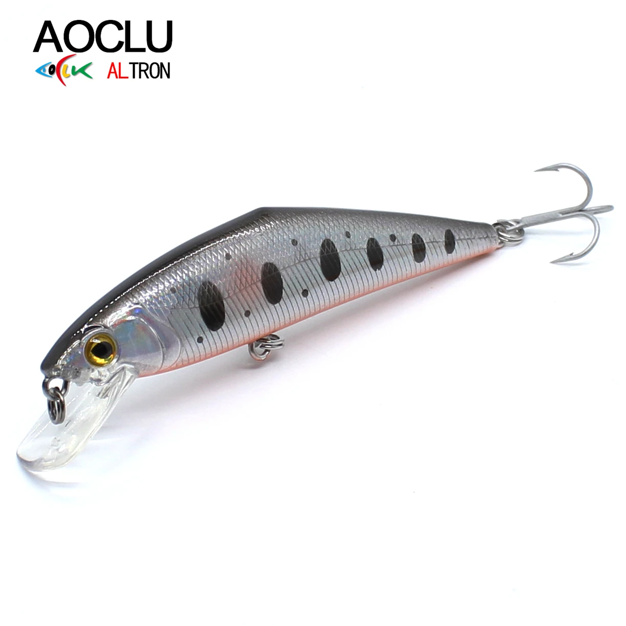 

AOCLU wobblers Super Quality 7 Colors 85mm 13.6g Hard Bait Minnow Shad Crankbait Fishing lure Bass Fresh Salt water tackle