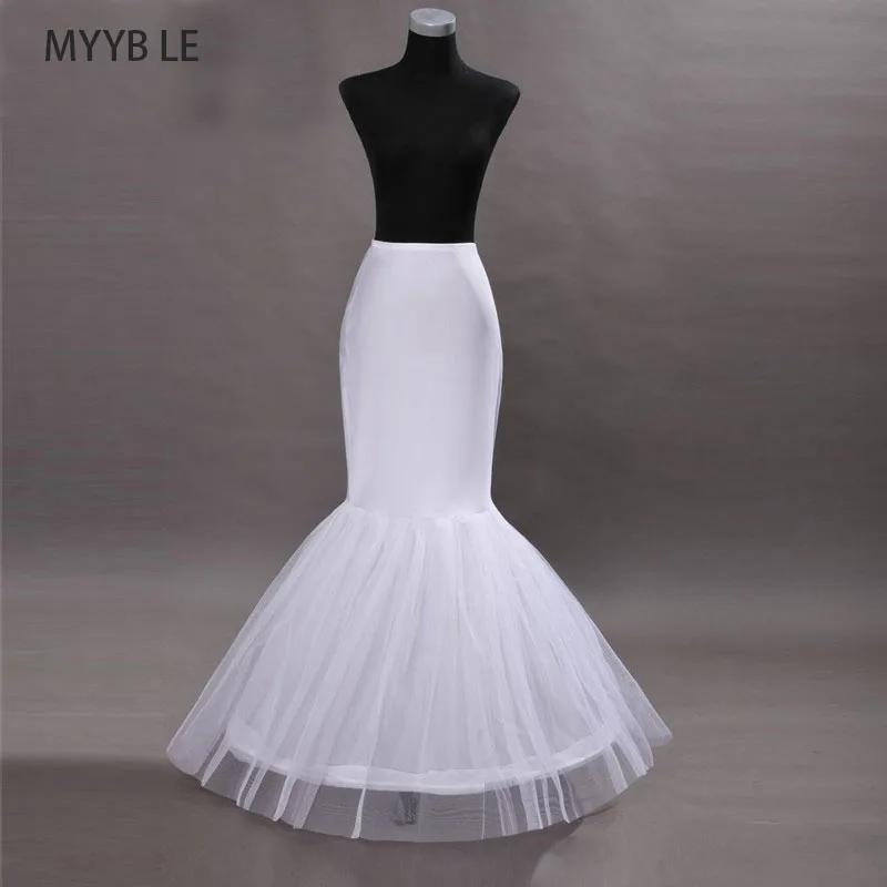 MYYBLE 2020 оптовая продажа подъюбник русалки 1 обруч эластичное свадебное платье