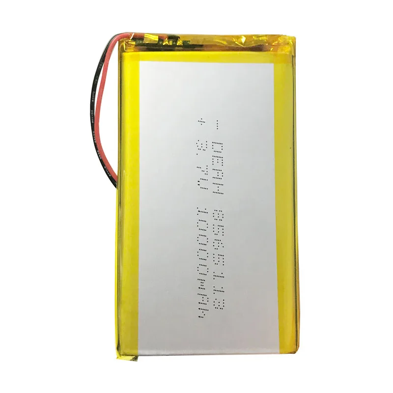 10000mAh 3,7 V 8565113 литиевая литий-полимерная аккумуляторная батарея Li-ion Li Po cells для планшета DVD gps медицинское устройство PDA электронная книга