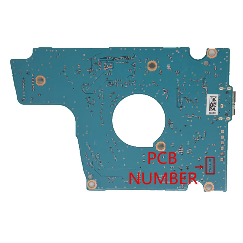 Toshiba Mq01ubd100 Ab00 Ax101u Hdkbd29aya01 Hdd Pcb Número da Placa: G3448a G3448a - Imagem 3