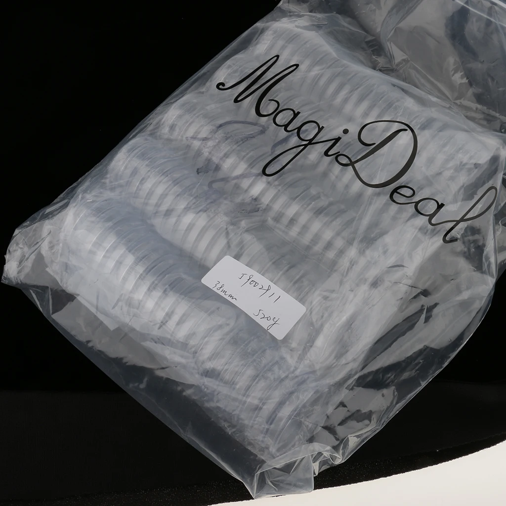 MagiDeal 100pcs/Lot Clear Round Plastic Coin Capsules Container Storage Holder Case 19mm/22mm/28mm/30mm/37mm/38mm MagiDeal 100pcs/Lot Clear Round Plastic Coin Capsules Container Storage Holder Case 19mm/22mm/28mm/30mm/37mm/38mm