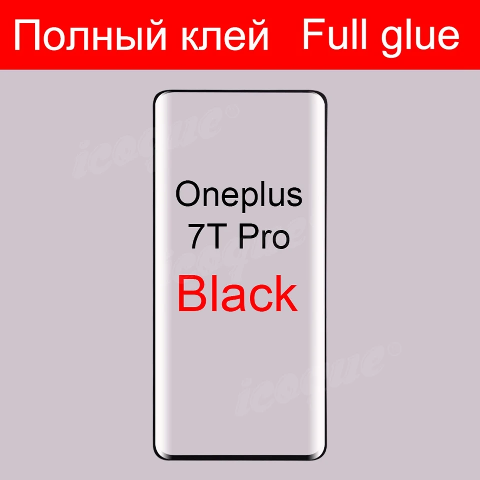 Полностью проклеенное стекло для Xiaomi mi Note 10 Note10 CC9 Oneplus 7 7t Pro, закаленное стекло, изогнутая Защита экрана для Xiaomi mi Note 10 Pro