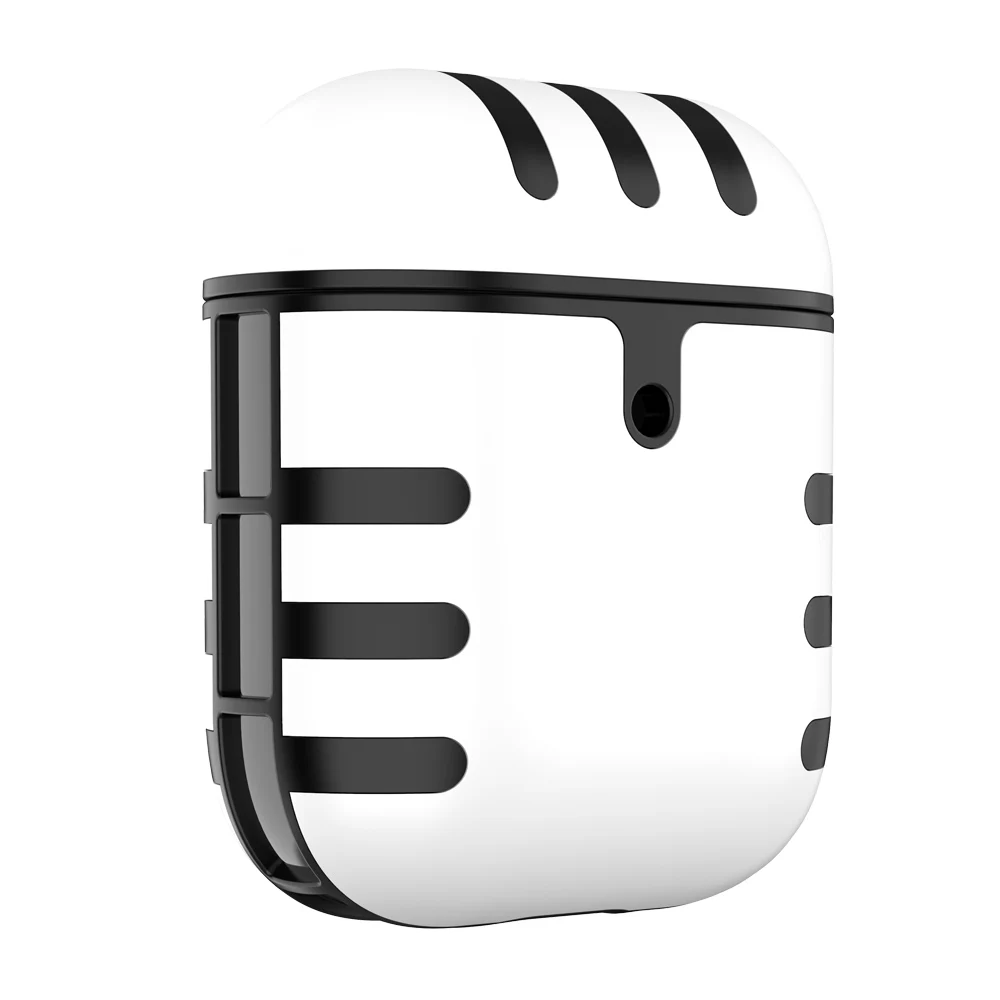 Модный чехол для наушников для Apple Airpods 2, силиконовый чехол, 16 цветов, доступные беспроводные Bluetooth наушники, защитный чехол s