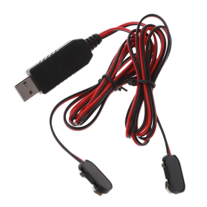 USB to Dual 9V Battery Eliminator Replace 9 Volt Batteries with USB