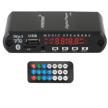 

Bluetooth Audio Mp3 decoder DAC Hifi media player machine Module Fiio Bluetooth display Car Sound Recorder Digital FM Radio