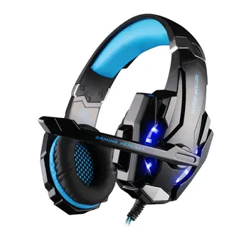 

VersionTECH G9000 Gaming Headset Surround Stereo Gaming Headphones with Noise Cancelling Mic LED Light & Soft Memory Earmuffs