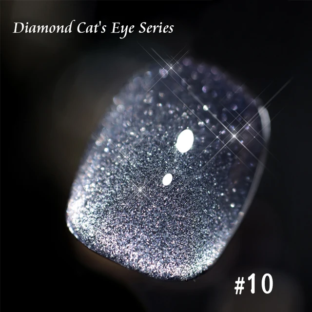 SKVP Gel Nail Polish Cat Eye Gel Semi Permanent Uv Varnish Gel Nail Art 8ML Glitter Effect Off Nail Polish Gel For Nails Design Cat Eye 10
