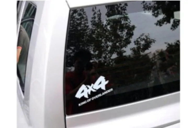 Автомобильные наклейки Король оверландера 4x4 креативные Декоративные для