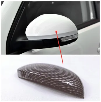 

ABS Chrome Car rearview mirror cover Cover Trim Car Accessories Styling 2pcs For Tiguan mk2 2016 2017 2018