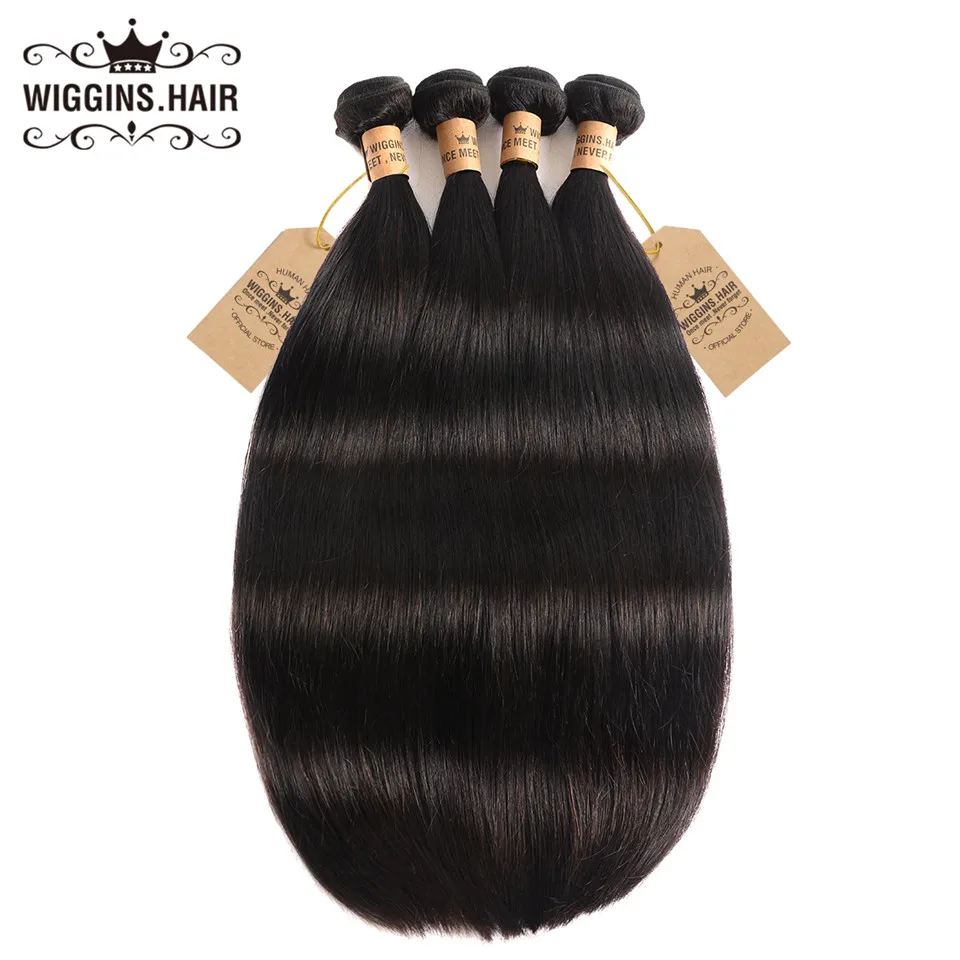 Пряди человеческих волос с застежкой прямые волосы малазийские 4 пряди 4x4