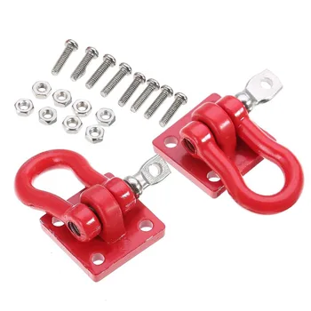 

2Pc Multi-functional Portative Foldable Auto Car Front Bar Towing Hook Model Emergency Climbing Hooks A30