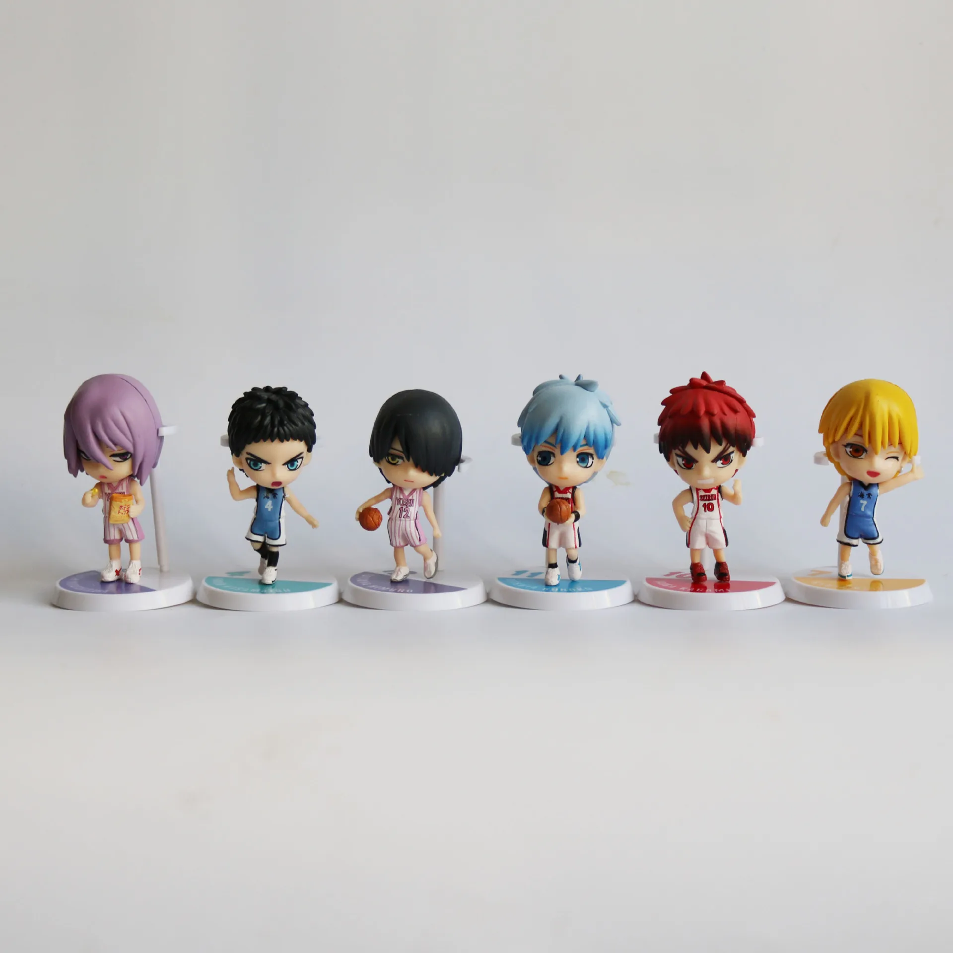 

6-Sunspot Basketball Yellow Hair-Cartoon Animation Car Decoration Garage Kit Collection Model