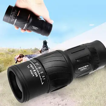 

Zoom Monocular Telescope Pocket Telescope Adjustable Waterproof Black 6x52 Gift Gadget Outdoor Tool Hunting Lenses Optic Scope