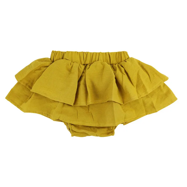 Baby Cotton Panties Cotton Ruffle Infant Toddler Diaper Covers Bloomers Shorts